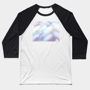 Mermaid Cloud Print Baseball T-Shirt